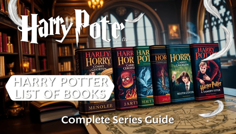 Discover everything you need to know about the enchanting world of Harry Potter books