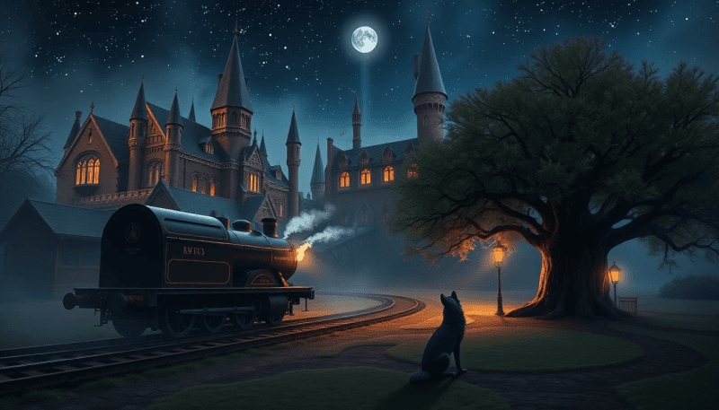 Drift into the enchanting world of Hogwarts with soothing tales from the Marauders