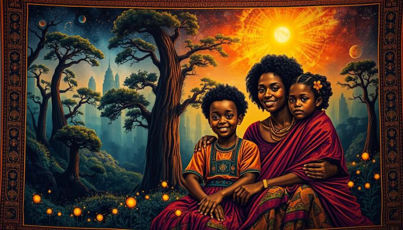 Discover the Wonders of the Black Family's Magical Journey