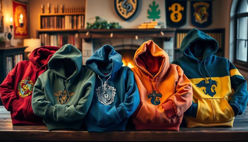 Snuggle up in style with your favorite wizarding world gear