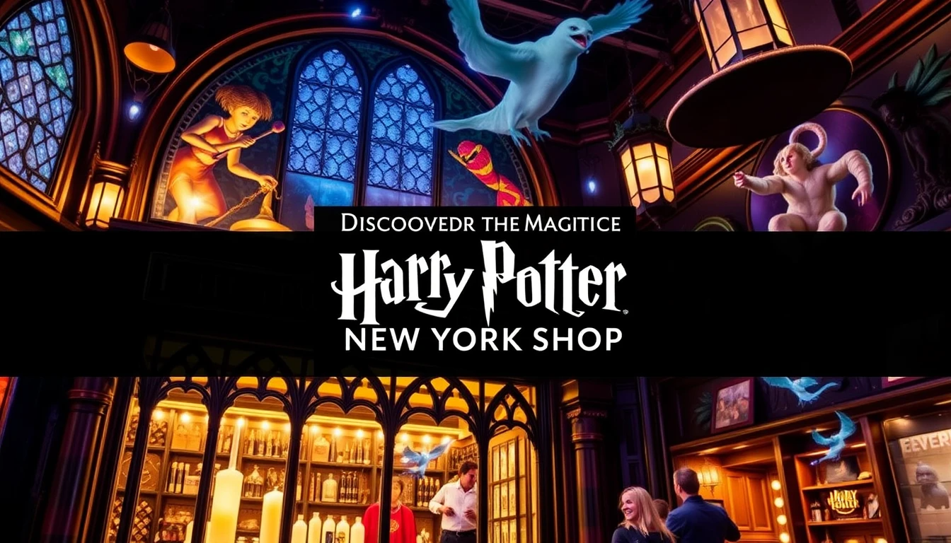 Discover the Magic at the Harry Potter New York Shop