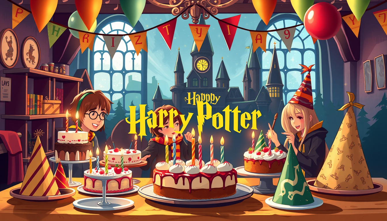Harry Potter Birthday: Magical Celebrations with Wizarding Themes