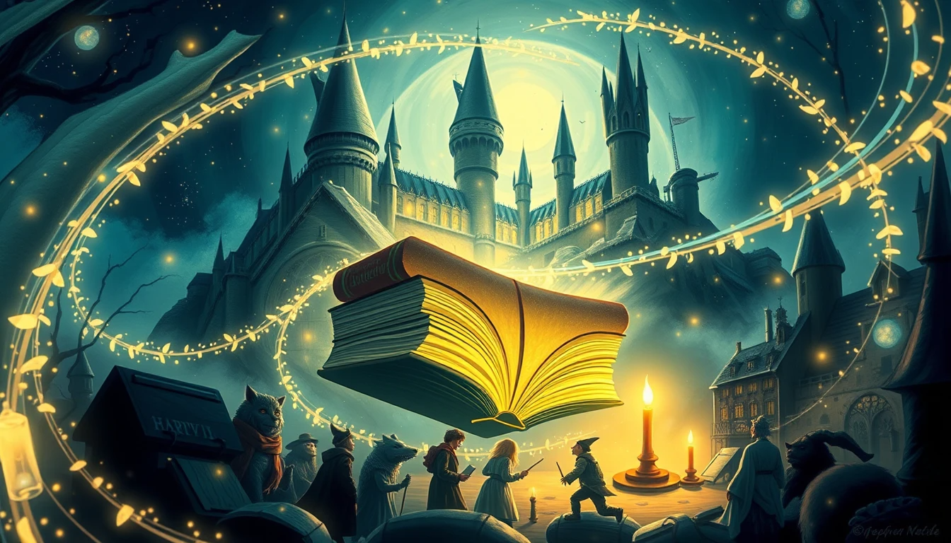 The Magic and Adventure of the Harry Potter Book Set Dive into a Spellbinding World
