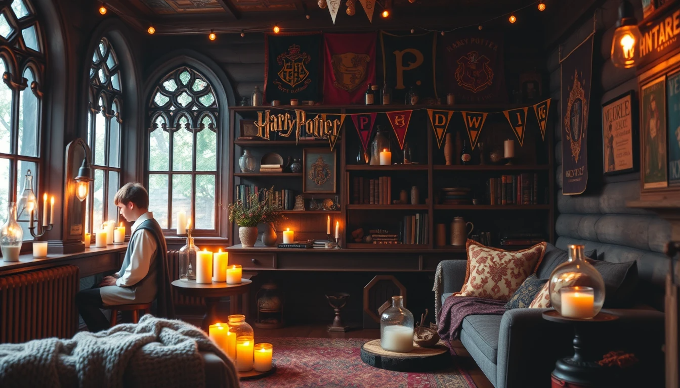 Harry Potter DIY Decor: Enchanting Ideas for Your Wizarding Space