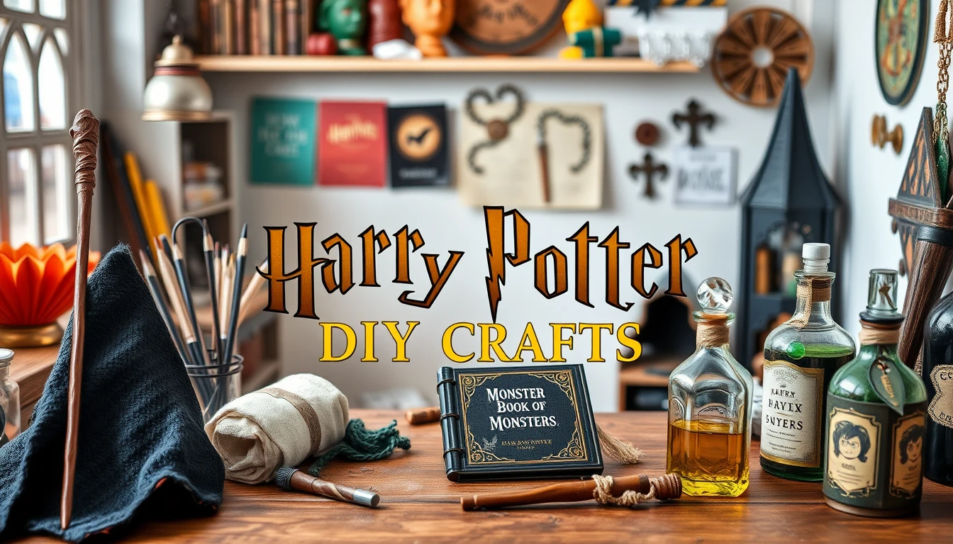 Harry Potter Craft Ideas Enchanting DIY Projects for Wizarding Fans
