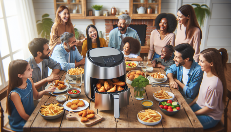 Discover the perfect air fryers that make cooking for crowds a breeze