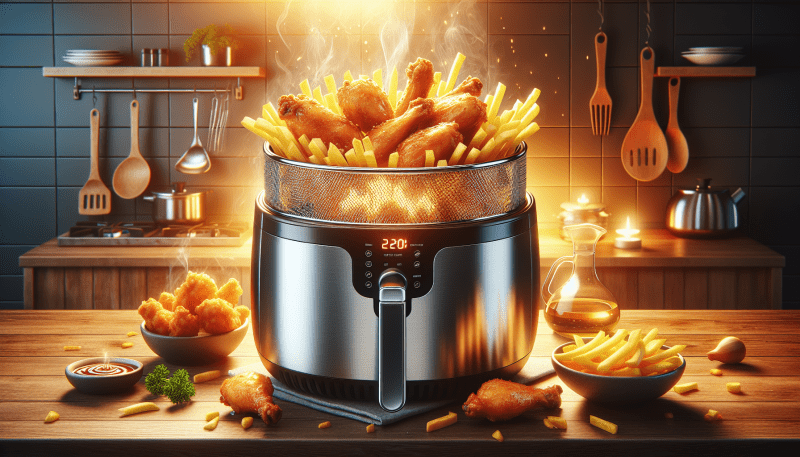 Enjoy healthier fried favorites with the simplicity of basket air fryers