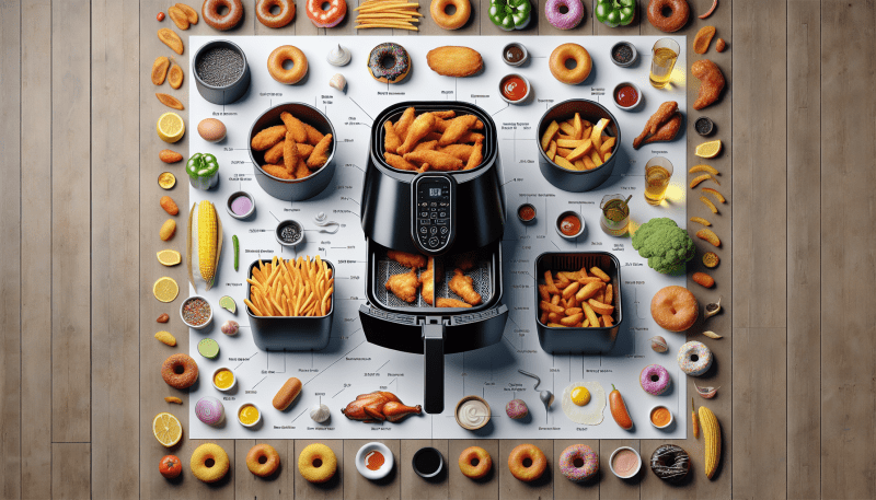 Discover the versatility and convenience of cooking with this amazing air fryer