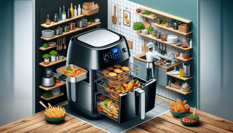 Discover the convenience of cooking multiple meals at once in a compact design