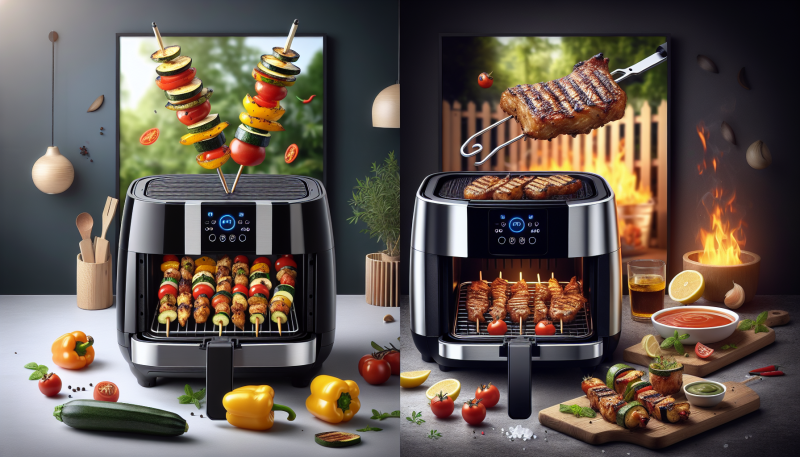Mastering Grilled Delights with Your Air Fryer at Home and in the Yard