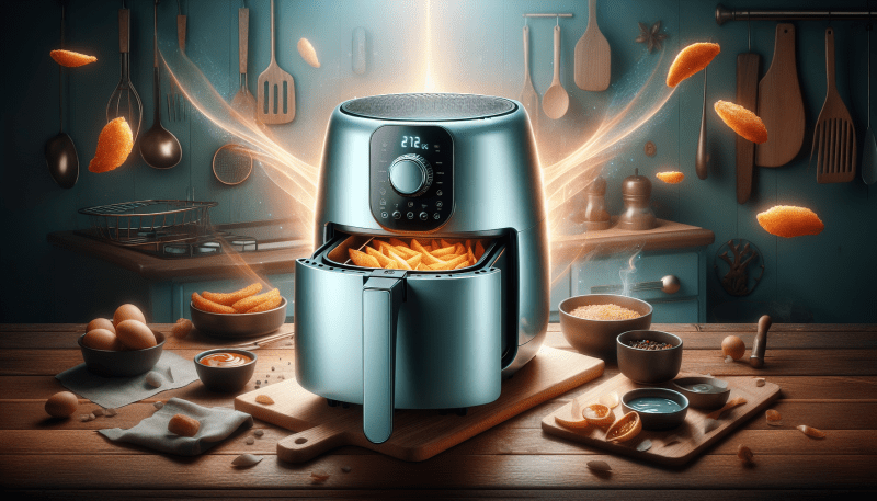 Discover how this stylish air fryer makes cooking healthier and more convenient