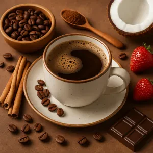 Enjoy delicious coffee without any artificial stuff