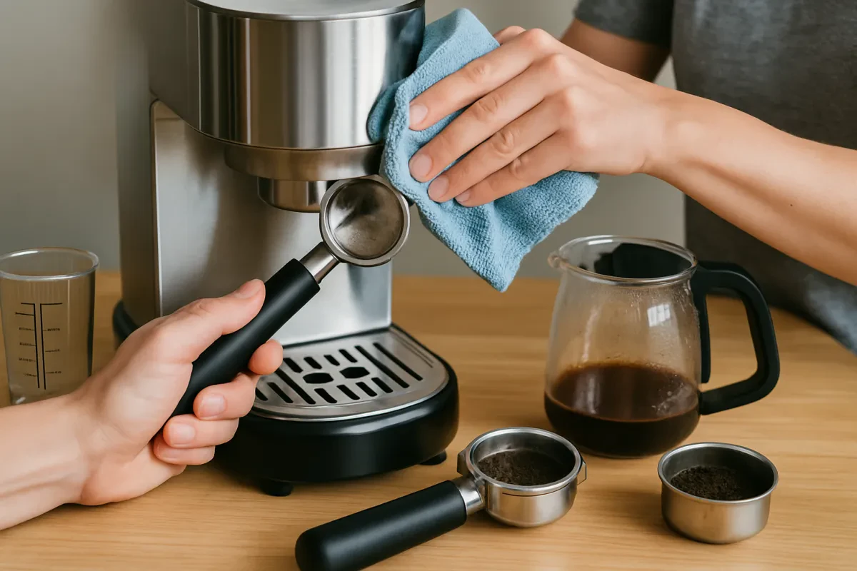 How To Clean An Espresso Coffee Maker Easily