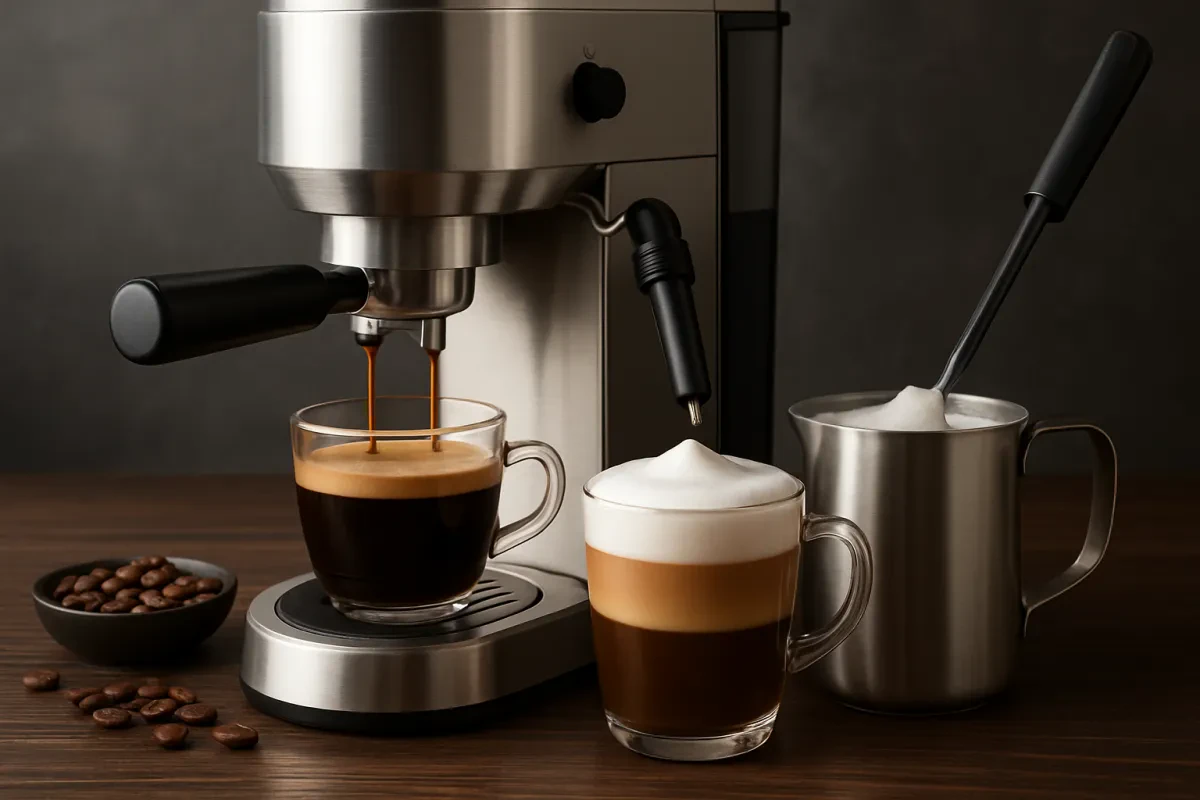 Best Espresso Coffee Makers With Milk Frothers