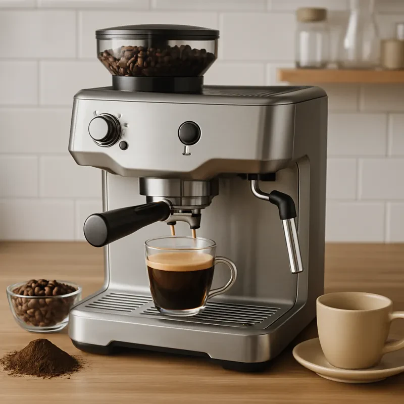 Discover the best espresso machines that grind your beans for fresh, flavorful coffee every time