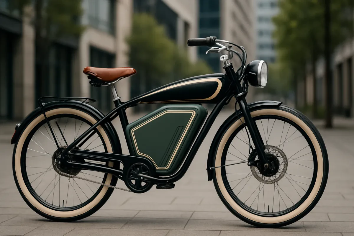 Stylish Men's Retro Electric City Bicycle Review