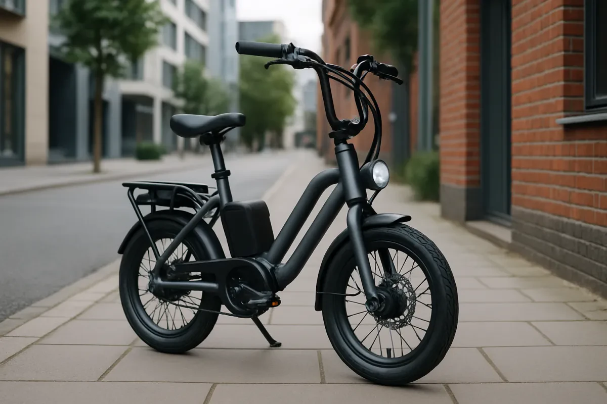 Compact Electric City Bike for Urban Adventures