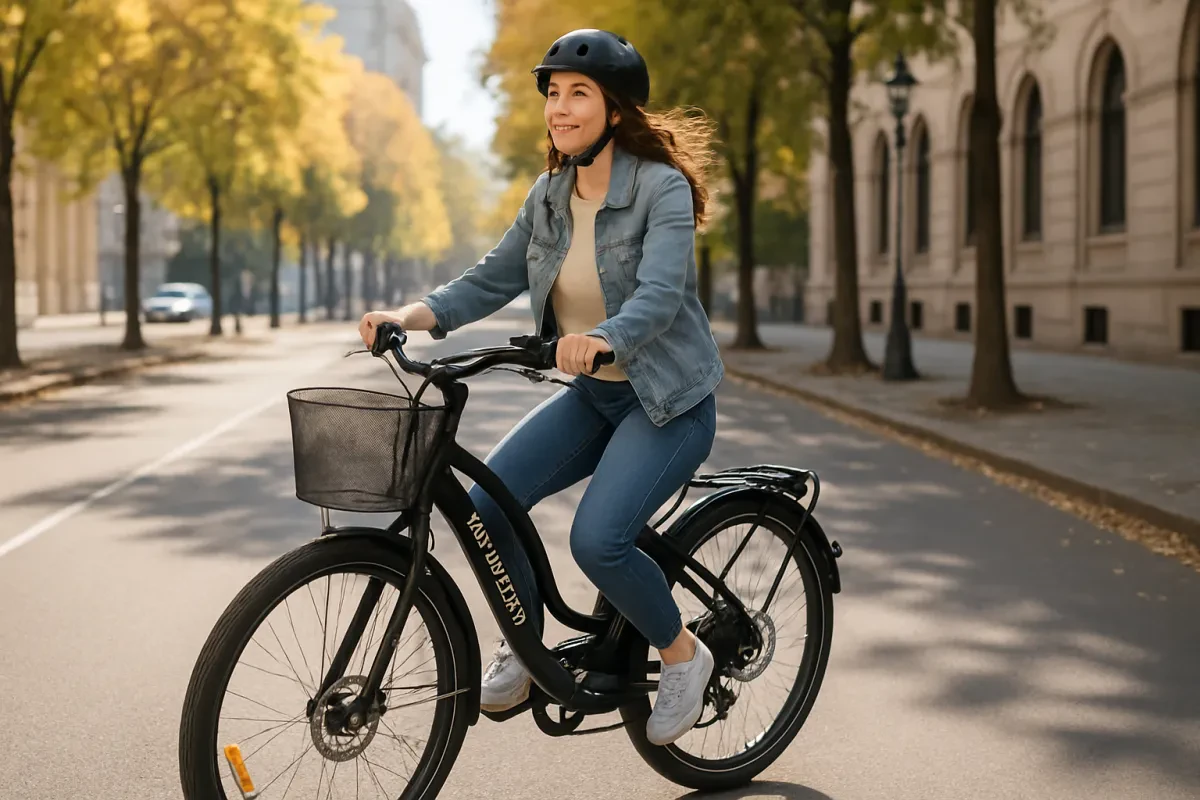 Cruise the City with ANCHEER Ebike Cruiser