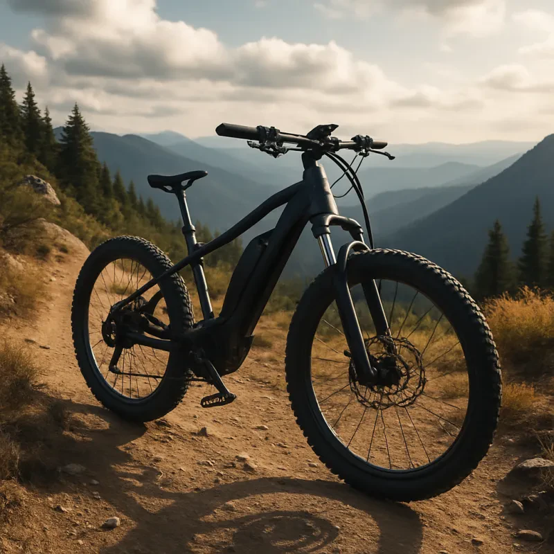 Discover the thrill of exploring mountain trails on an electric bike
