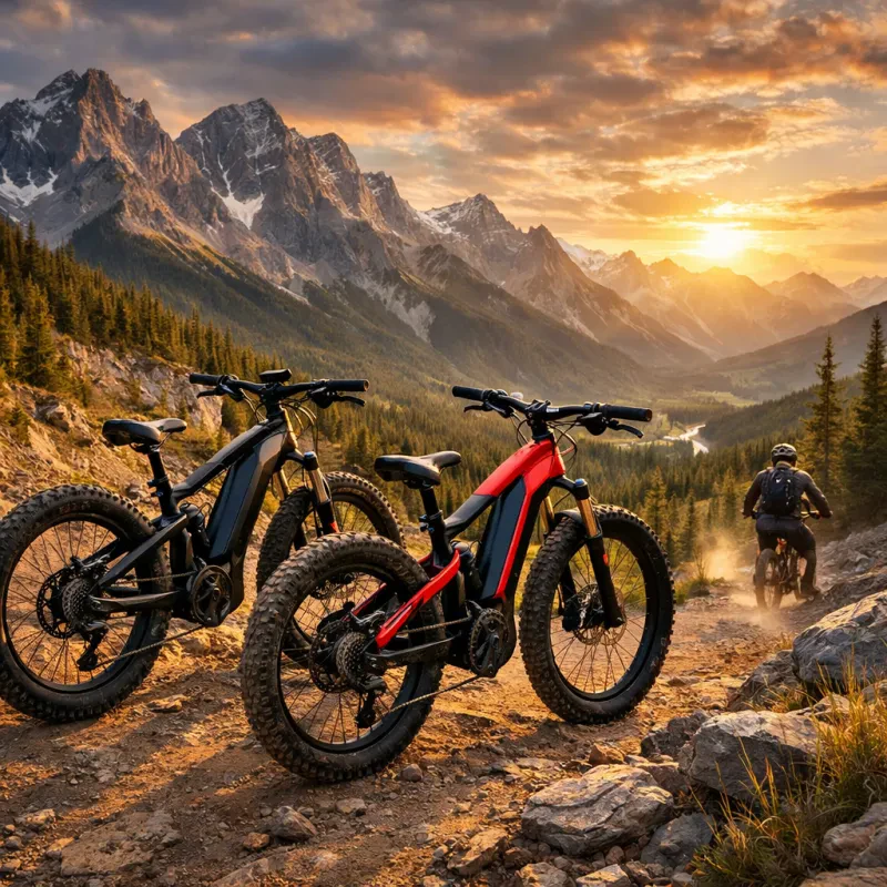Experience the thrill of off-road riding with electric mountain bikes that take your adventures to the next level