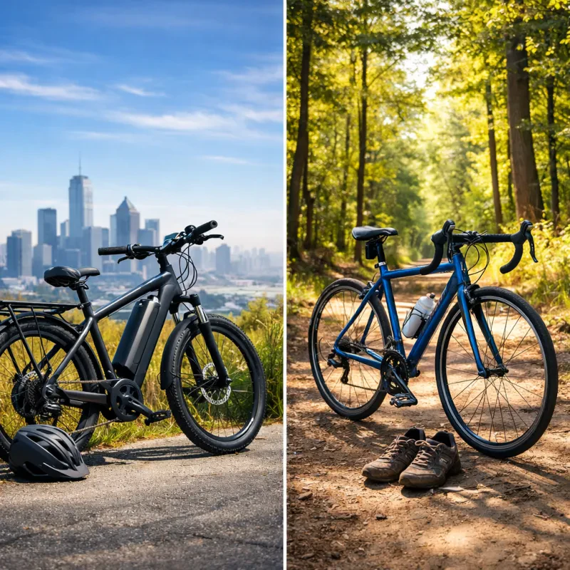 Discover how electric bikes stack up against regular bikes and find out which one is right for you