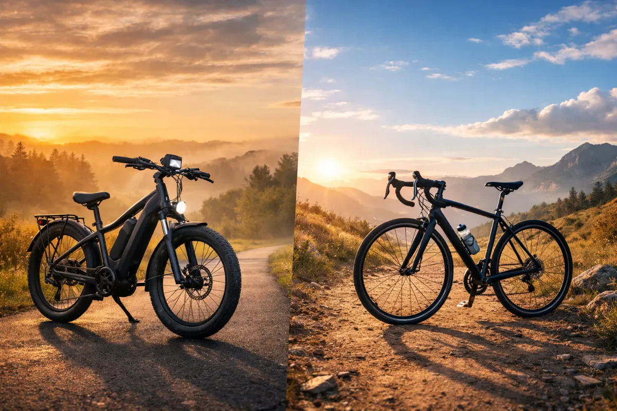 Electric Bikes vs Regular Bikes: The Real Difference