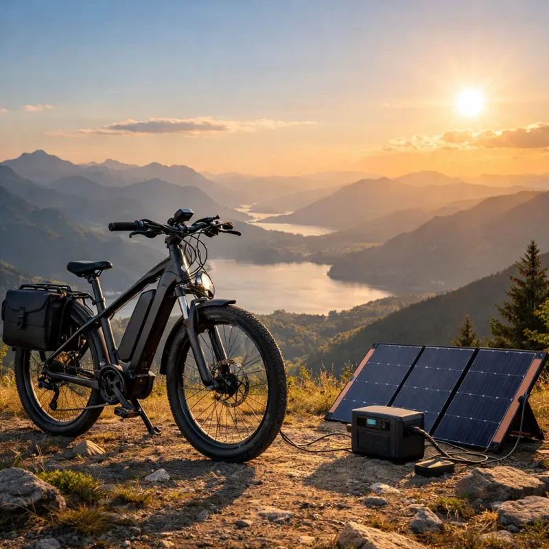 Ride further without worrying about recharging your e bike