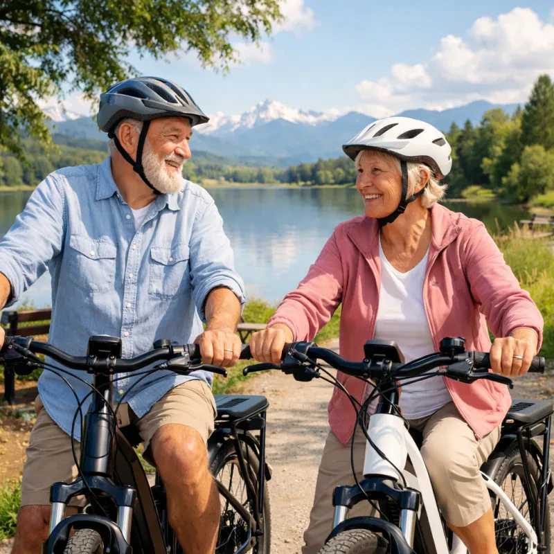 Discover the benefits of electric bikes for older adults and why they're a great way to stay active and independent