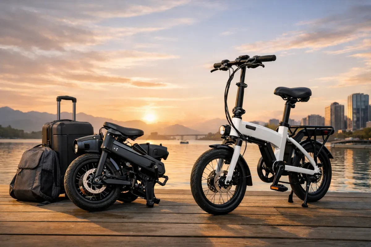 E Bikes With Foldable Designs for Easy Travel