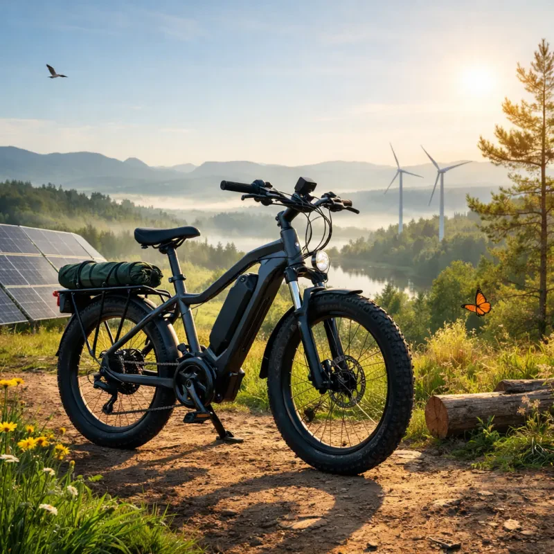 Ride green and enjoy the journey with eco-friendly e bikes