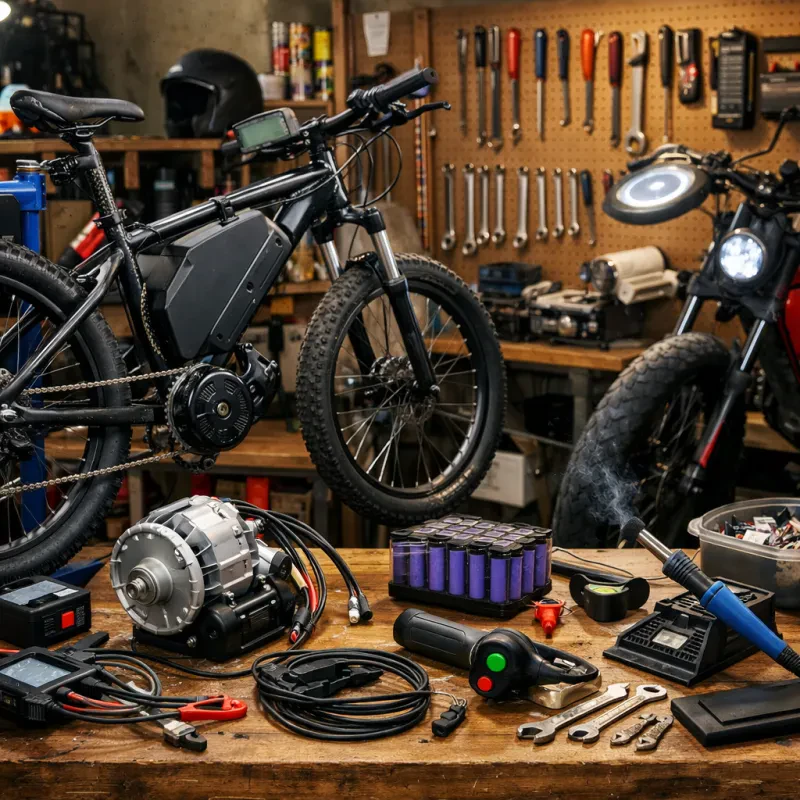 Transform your ride and unleash your creativity with simple e bike upgrades