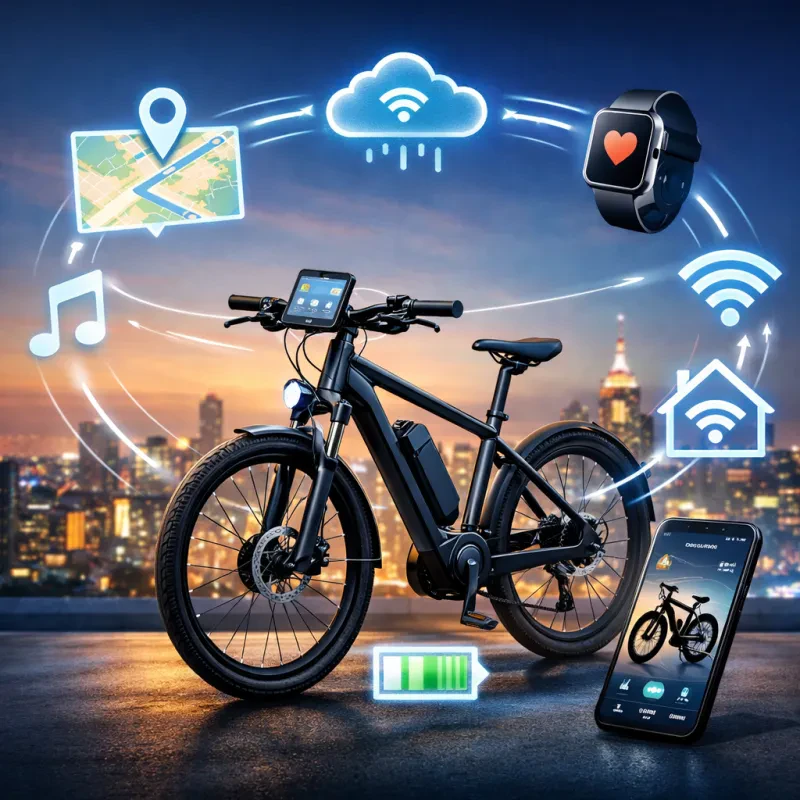 Discover how e-bikes with smart features make your rides easier and more enjoyable
