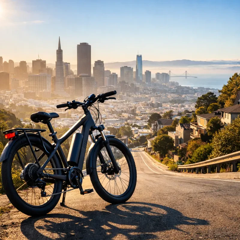 Discover the perfect e-bikes that make climbing hills a breeze