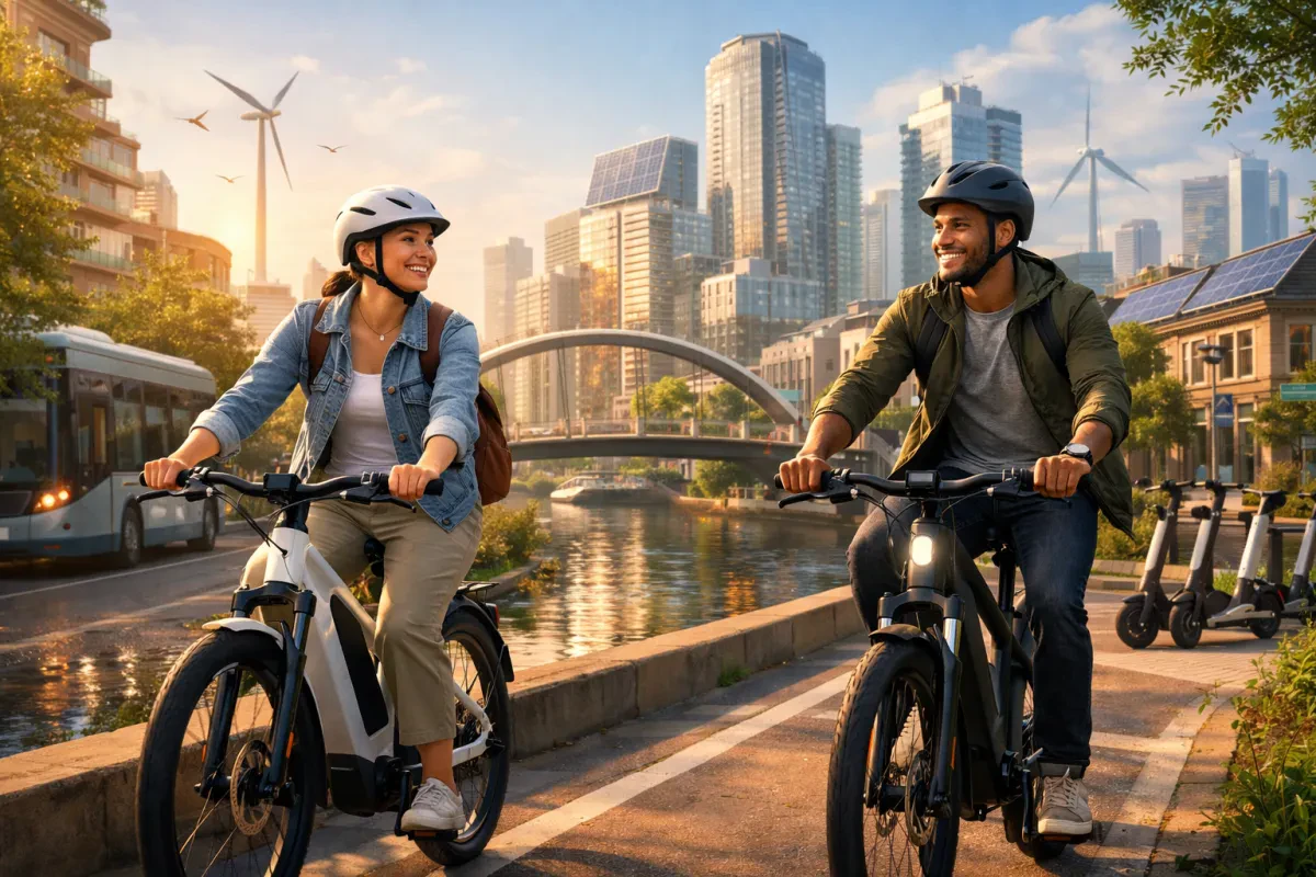 Get Around Smart with Eco-Friendly City Electric Bikes