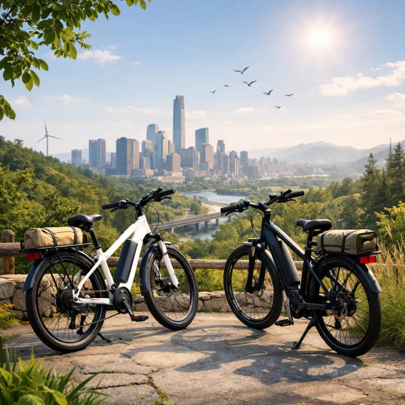 Discover the joy of sustainable biking around town