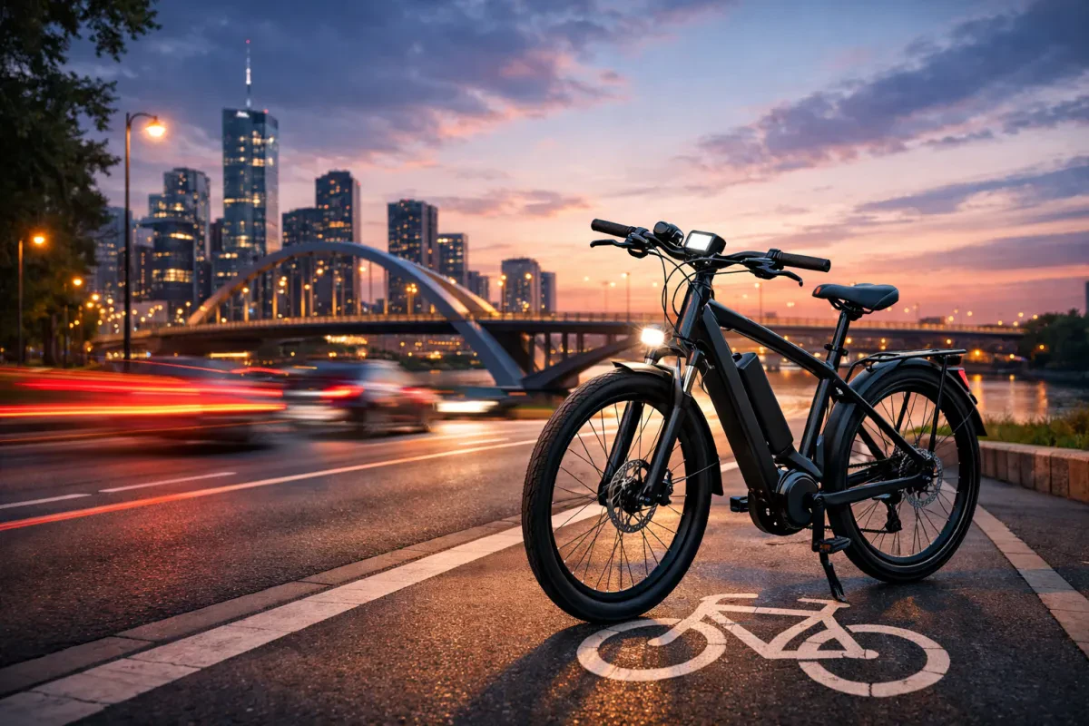 City Electric Bikes With High Speed for Commuting