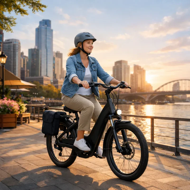 Experience a smooth and enjoyable ride around town