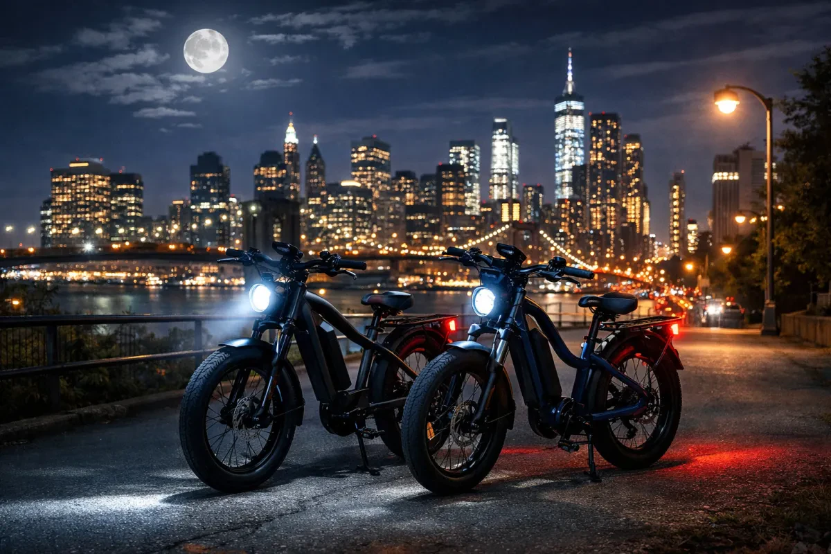 Top Picks for Best City Electric Bikes For Night Riding