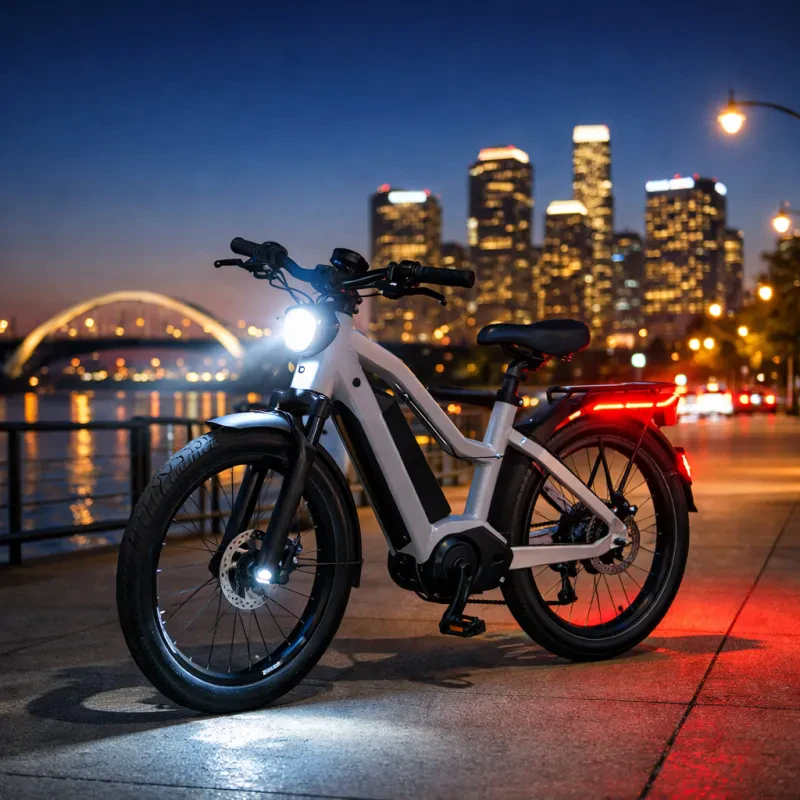 Stay visible and ride confidently with smart lighting solutions
