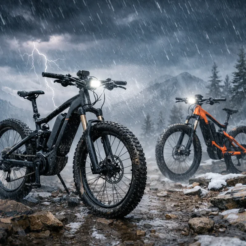 Ride with confidence in any weather with these awesome electric mountain bikes