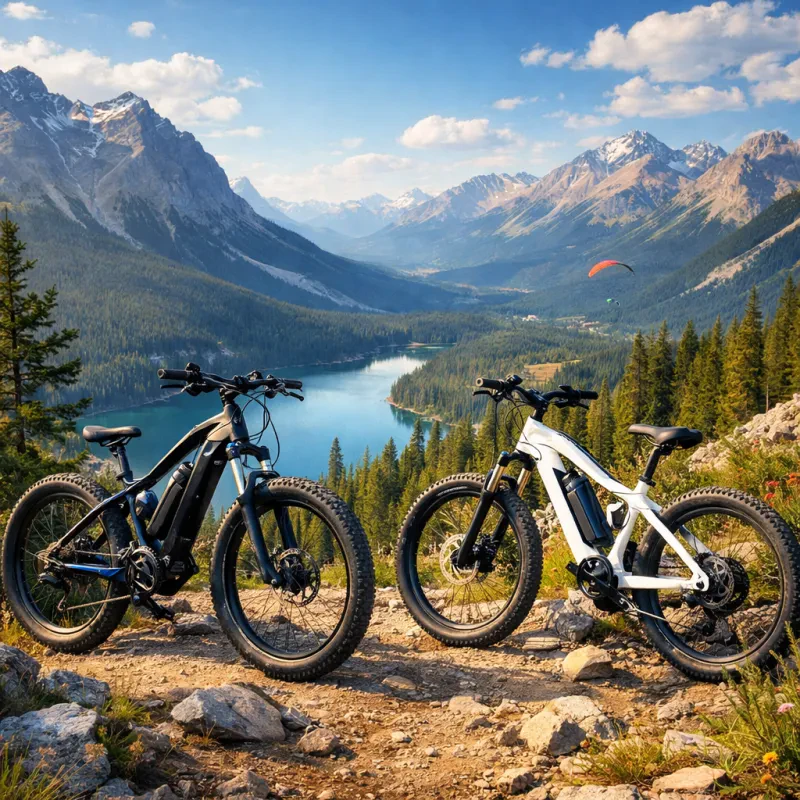 Experience the thrill of exploring with electric mountain bikes designed for your next outdoor adventure