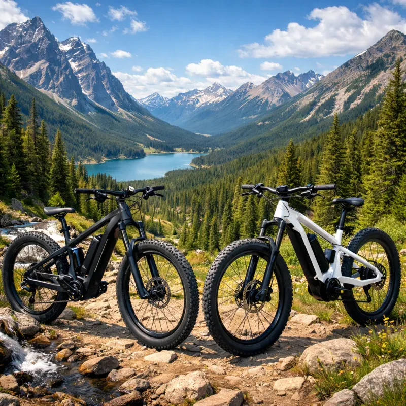 Discover the Thrill of Riding Through Nature on Electric Mountain Bikes