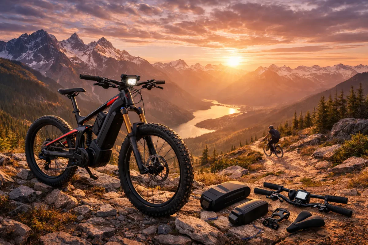 Explore Electric Mountain Bikes With Customizable Features