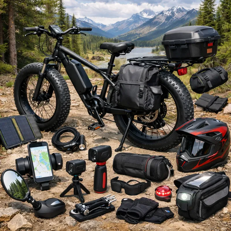Must-Have Gear for Your Fat Tire E-Bike Adventure
