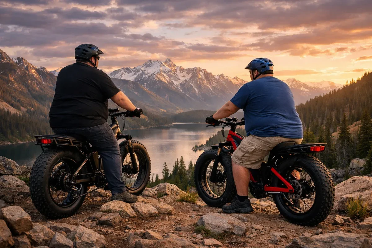 Best Fat Tire Electric Bikes For Heavy Riders