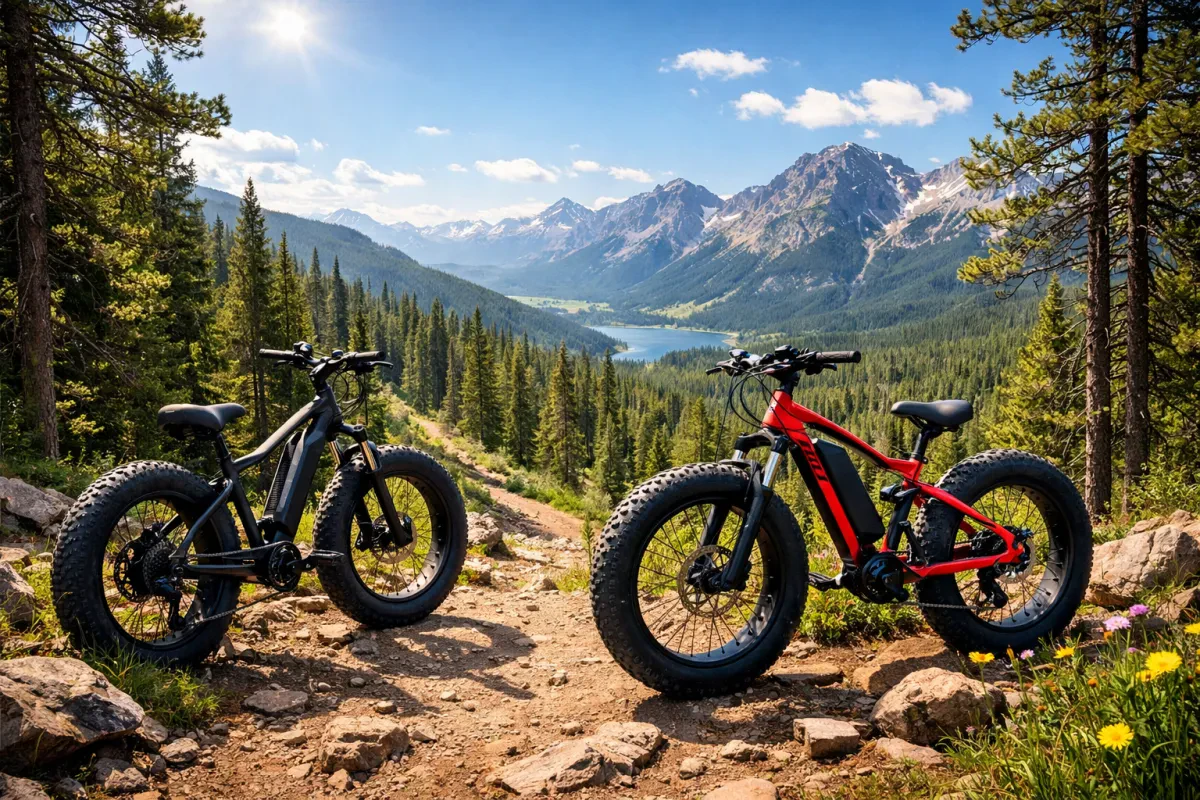 Fat Tire Electric Bikes For Trail Riding Beginners