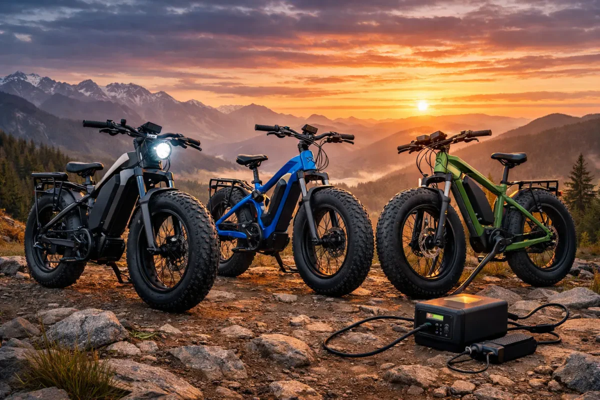 Top Fat Tire Electric Bikes With Fast Charging