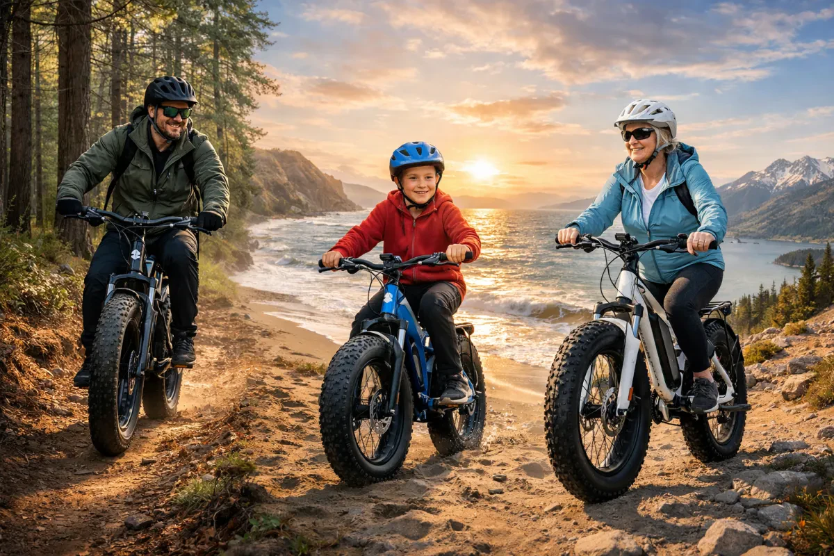 Explore Fat Tire Electric Bikes For All Ages