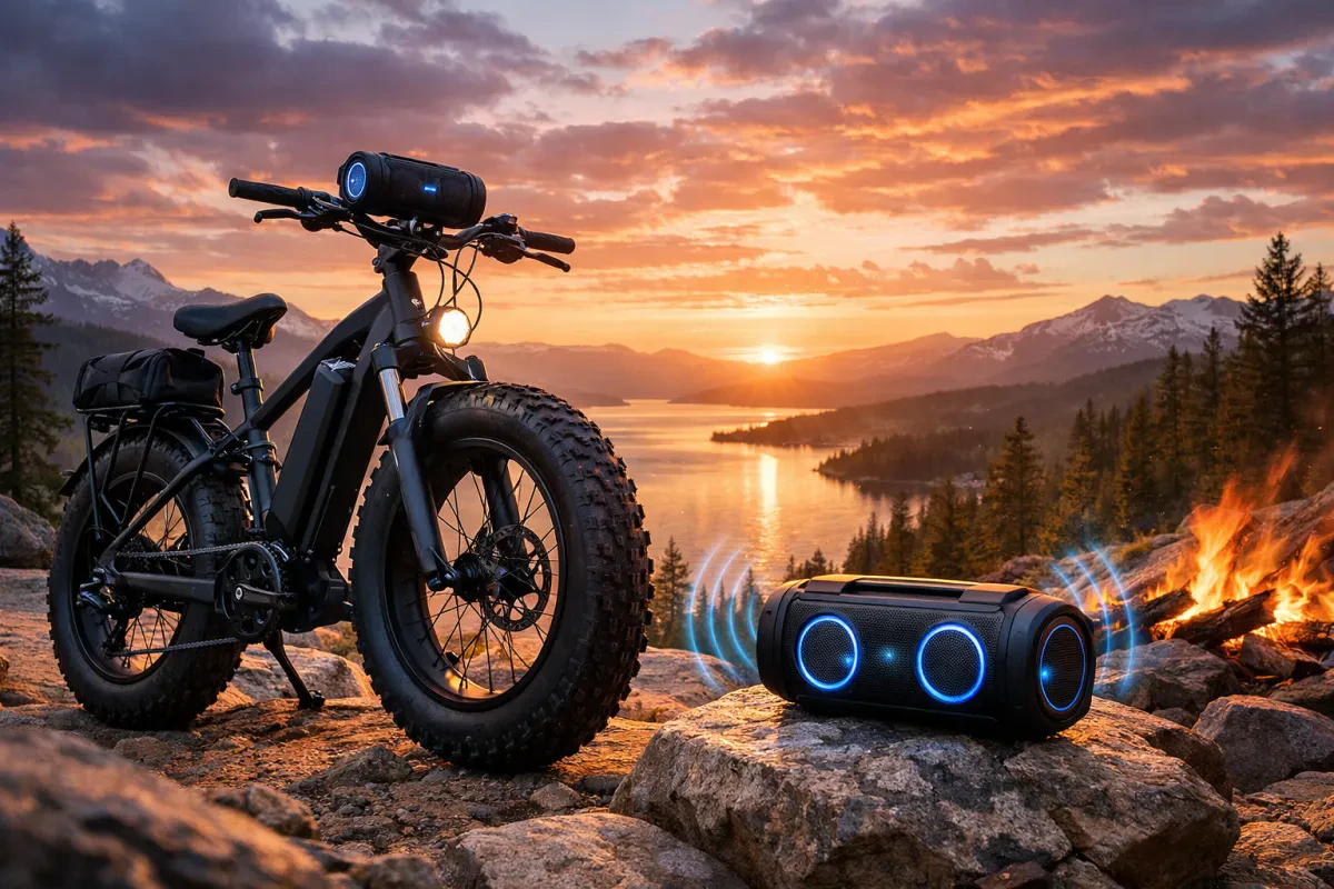 Ride in Style: Fat Tire Electric Bikes With Bluetooth Speakers