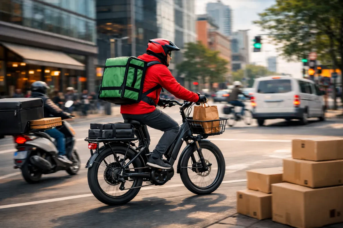 Electric Bikes For Delivery Services: A Smart Choice